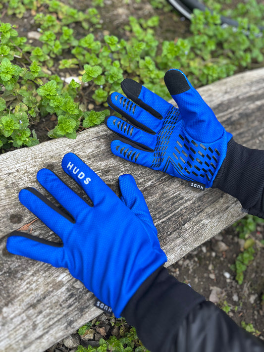 HUDS Wind Stop Thermal Lined Lightweight Warm Cycling Winter Gloves