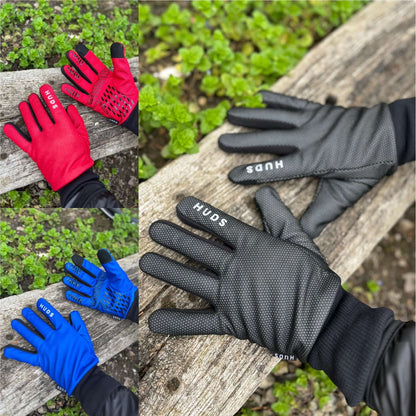 HUDS Wind Stop Thermal Lined Lightweight Warm Cycling Winter Gloves