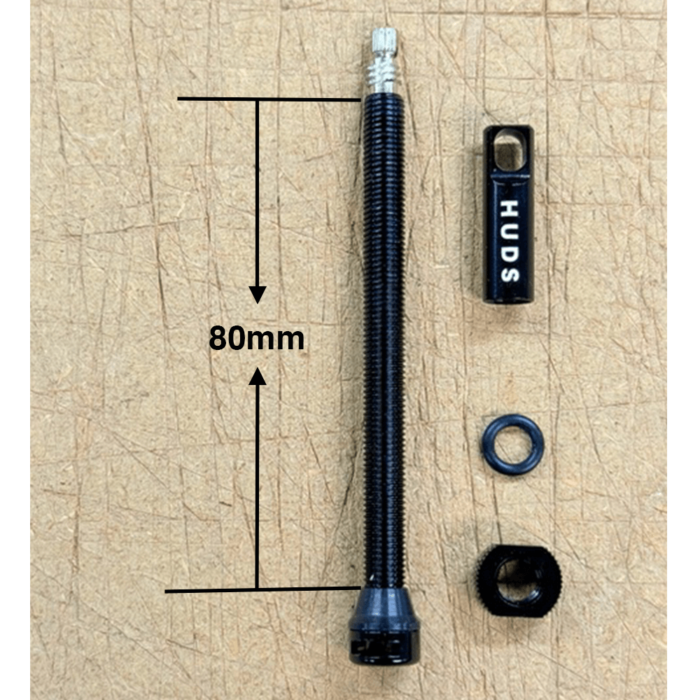 HUDS Tubeless Valves - 80mm - 65mm - 45mm