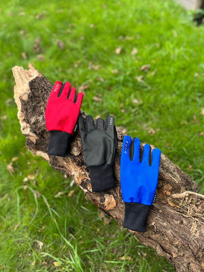 HUDS Wind Stop Thermal Lined Lightweight Warm Cycling Winter Gloves