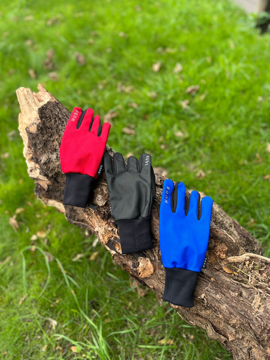 HUDS Wind Stop Thermal Lined Lightweight Warm Cycling Winter Gloves