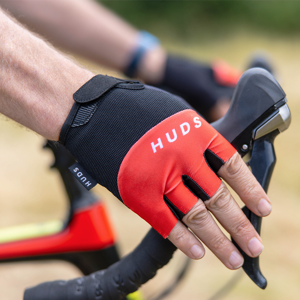 HUDS Fingerless Cycling Mitts Road, Gravel and MTB
