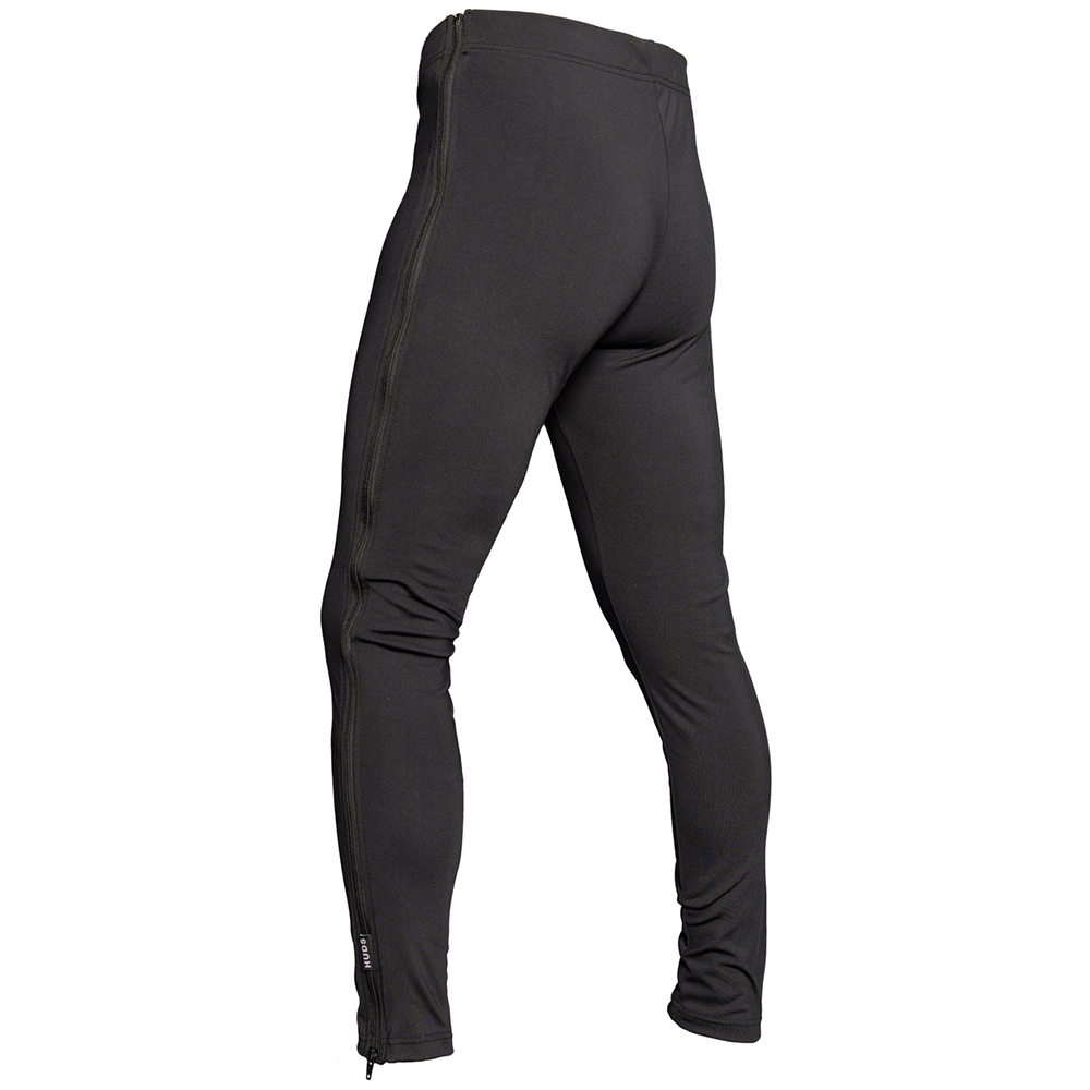 HUDS Full Length Zip Up Unisex Warm Up Cycling Tights CX / MTB / ROAD